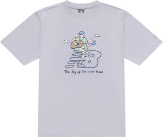 New Balance x PK Guitar Graphic T-Shirt Asia Sizing Light Purple NEE26021-DV