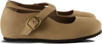Birkenstock Tracy buckle-strap ballet flats - Toni neutri