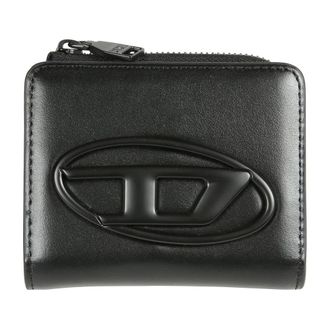小物 Diesel wallet white Women's Card holder in leather | White | Diesel