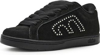 Etnies Kingpin Mens Shoes Black/Black/Silver : 10.5 D - Medium