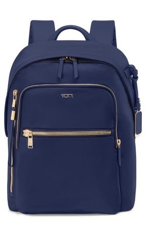 Tumi Halsey Backpack in Indigo/Light Gold at Nordstrom