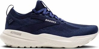Brooks Mens Glycerin Stealthfit 21 Running Shoes In Peacoat/blueprint/onyx