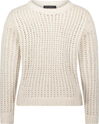 Betty Barclay Dames, Truien, Beige, Maat: S