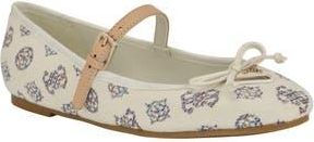 Guess Kayray Ballet Flat in White at Nordstrom Rack, Size 9.5