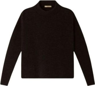Sessun Kunlun Knit - Dames - Ronde hals truien - Bruin - M - Wol - Truien & Vesten