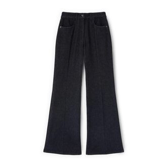 Motivi High-waisted Flare Jeans - Dames - Flared Jeans - Blauw - S - Katoen - Jeans