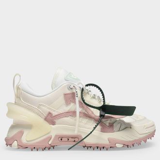 Off-white Womens Odsy 2000 130 White Pink Sneakers Leather - Size UK 4