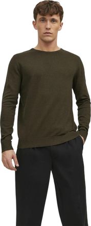 Jack & Jones Jack And Jones Heren gebreide trui (Olijfnacht)