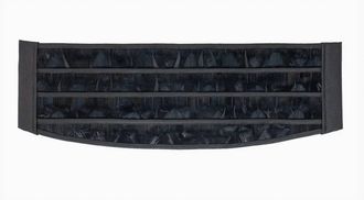 Brackish Mens Bostic Cummerbund In Black