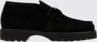 Valentino Garavani Mocassini penny loafer in suede con VLogo Signature