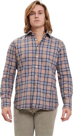 Tintoria Mattei Camicia - Heren - Casual Overhemden - Veelkleurig - 3XL - Overhemden