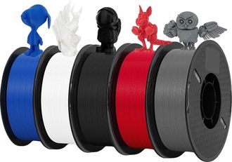 OEM Filamento Para Impresora 3d, Mezcla De Materiales Vers&aacute;til, Acabado Duradero Y Brillante, Pla Blend 1, 5 Rollos
