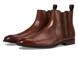 Stacy Adams Kalen Chelsea Boot Mens Boots Cognac : 7 M, Leather