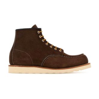 Red Wing Shoes Lace-up Boots, male, Brown, Size: 8 1/2 US Classic Moc Toe