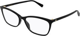 Gucci Demo Rectangular Ladies Eyeglasses GG1930O 007 57