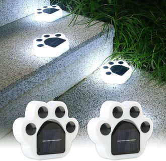 OEM Luces Solares Para Jard&iacute;n, Luces Led Para Exteriores Para Entrada De Veh&iacute;culos, C&eacute;sped, Patio, Juego De 2 Luces Para Escalones De Jard&iacute;n, Decoraci&oacute;n D