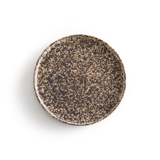 AM.PM Set van 4 platte borden in aardewerk, Rusty