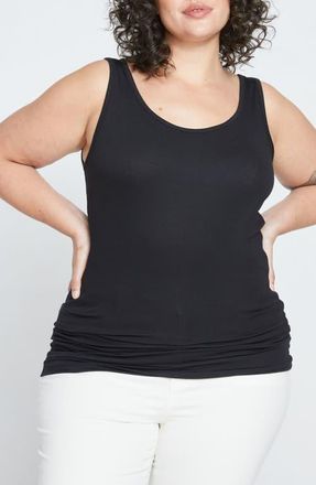 Universal Standard Foundation Tank in Black at Nordstrom, Size Xs