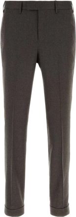 Pantaloni Torino Brown Flat Front Pants