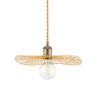 La Redoute Interieurs Luchtige hanglamp in bamboe &Oslash;30 cm, Ezia