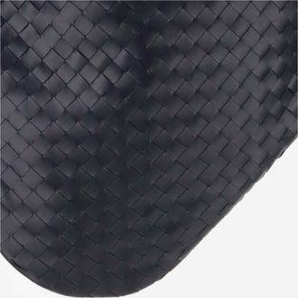 Bottega Veneta Mens Virgule Bag Navy Calfskin Messenger