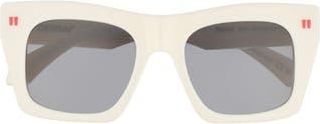 Off-white 51mm Selma Square Sunglasses in Off White/Dark Grey at Nordstrom Rack