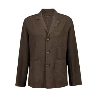 Frescobol Carioca Blazers, male, Brown, XL, Lima Linen Blazer