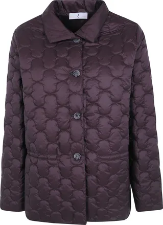 Whyci Jacket With Coulisse Wh0871 0078 Dark Brown