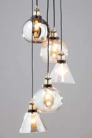 BHS Carter Cluster Ceiling Light in Bronze