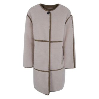 Stand Studio Stand Studio - Marie Coat - Dames - Jassen - Beige - Maat: M Poliester