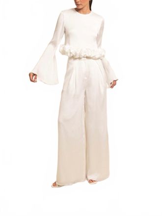 Azulu Minka Pant In Ivory