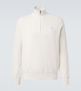 Polo Ralph Lauren Cotton half-zip sweater