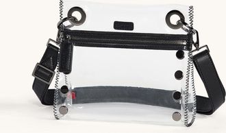 Hammitt Hammitt Tony Clear Black Gunmetal Sml