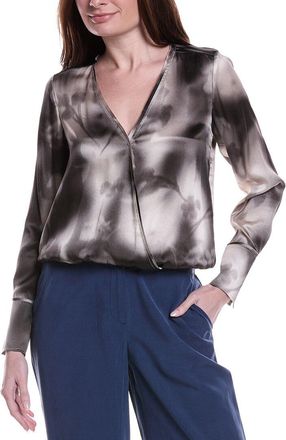 Go Silk Gosilk Silk Wrap Top