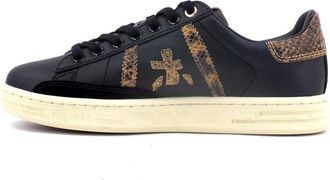 Premiata Sneakers - Dames - Sneakers - Zwart - 41 EU - Leer - Schoenen