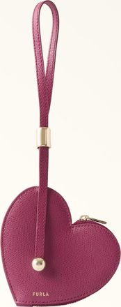 Furla Laura Porta Monete S Rododendro Rosa Pelle Stampata Donna