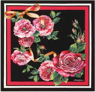 Dolce & Gabbana Floral Print Foulard