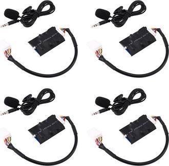 OEM Adaptadores De Audio Para Coche Para Camry/rav4, Cable Aux, Micr&oacute;fono, Interfaz De M&uacute;sica Manos Libres, Soporte Para Cd
