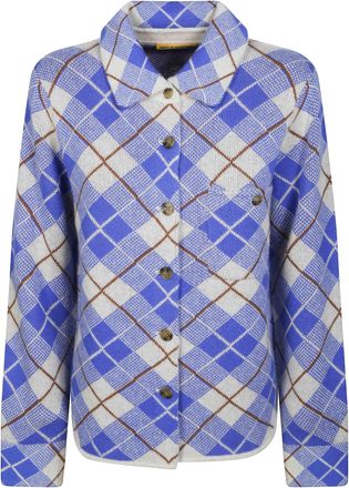 Guest In Residence Dylan Plaid Cashmere Shirt