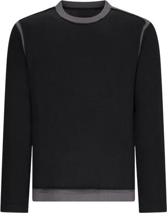 Maison Margiela Jersey de cuello redondo - Knitwear - Hombre - Negro - XL