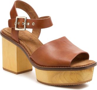 Kelsi Dagger Groove Platform Sandal in Auburn at Nordstrom, Size 8.5