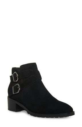Blondo Shanna Waterproof Bootie in Black Suede at Nordstrom, Size 9.5