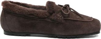 Aeyde suede loafers - Brown