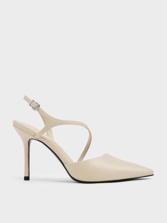 Charles & Keith Cordelia Pointed Slingback Pumps