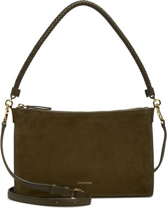 Veronica Beard Small Vida Leather Bag in Cypress at Nordstrom