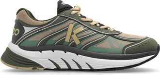 Kenzo Mesh-Panelled Pace Sneakers, Brand Size 40 ( US Size 7)