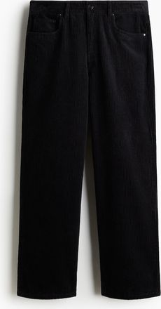 H&M Cordhose in Relaxed Fit - Blue