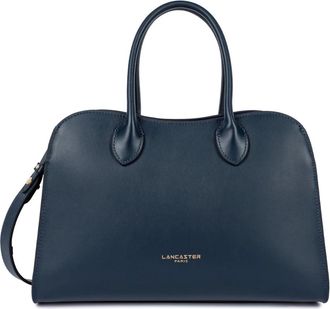 Lancaster Donna Hopper Handtas met Rits - Dames - Handtassen - Blauw - ONE Size - Katoen - Tassen