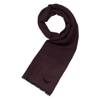 Armani Geweven sjaal - Heren - Accessoires - Rood - Maat: ONE Size