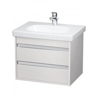 Duravit Ketho Tocador De Pared 6650, 2 Cajones, 600mm, Para El - Duravit